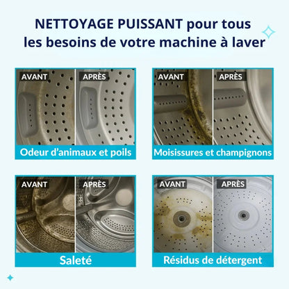 Tablettes Lave-Linge Détox